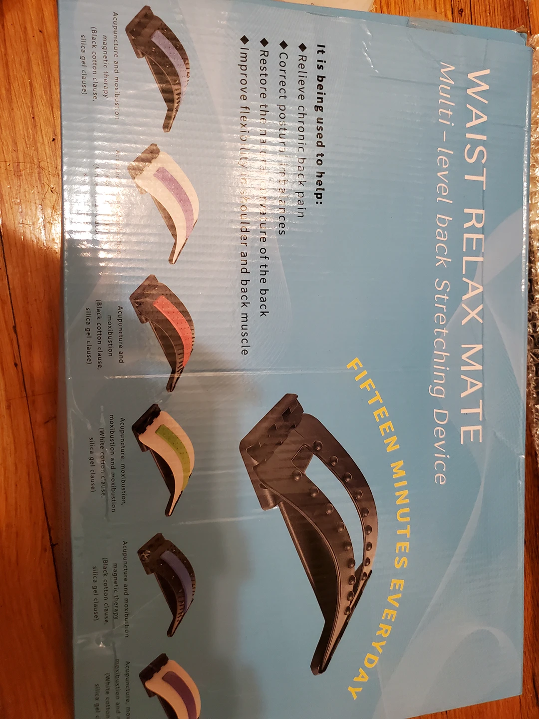 Back Stretcher for Pain Relief, AGPTEK Lumbar Support Lower Back - photo 2