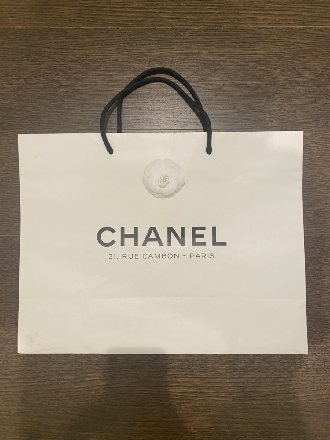 Original Chanel Shopping back