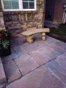 concrete bench