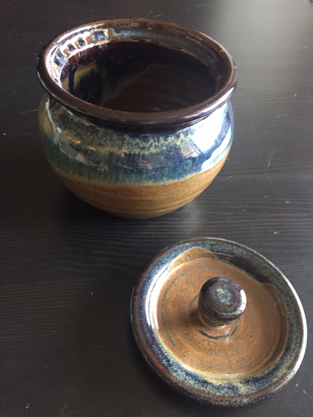 Pottery Jar with Lid - photo 4