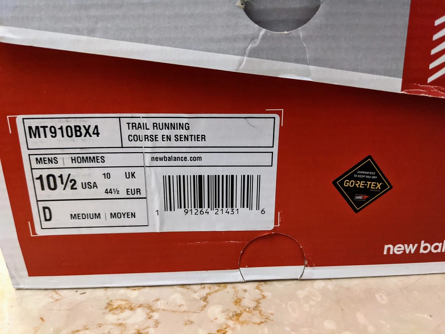 New Balance MT910BX4 Trail GTX (Men's 10.5)(LNIB) image indicator(4)