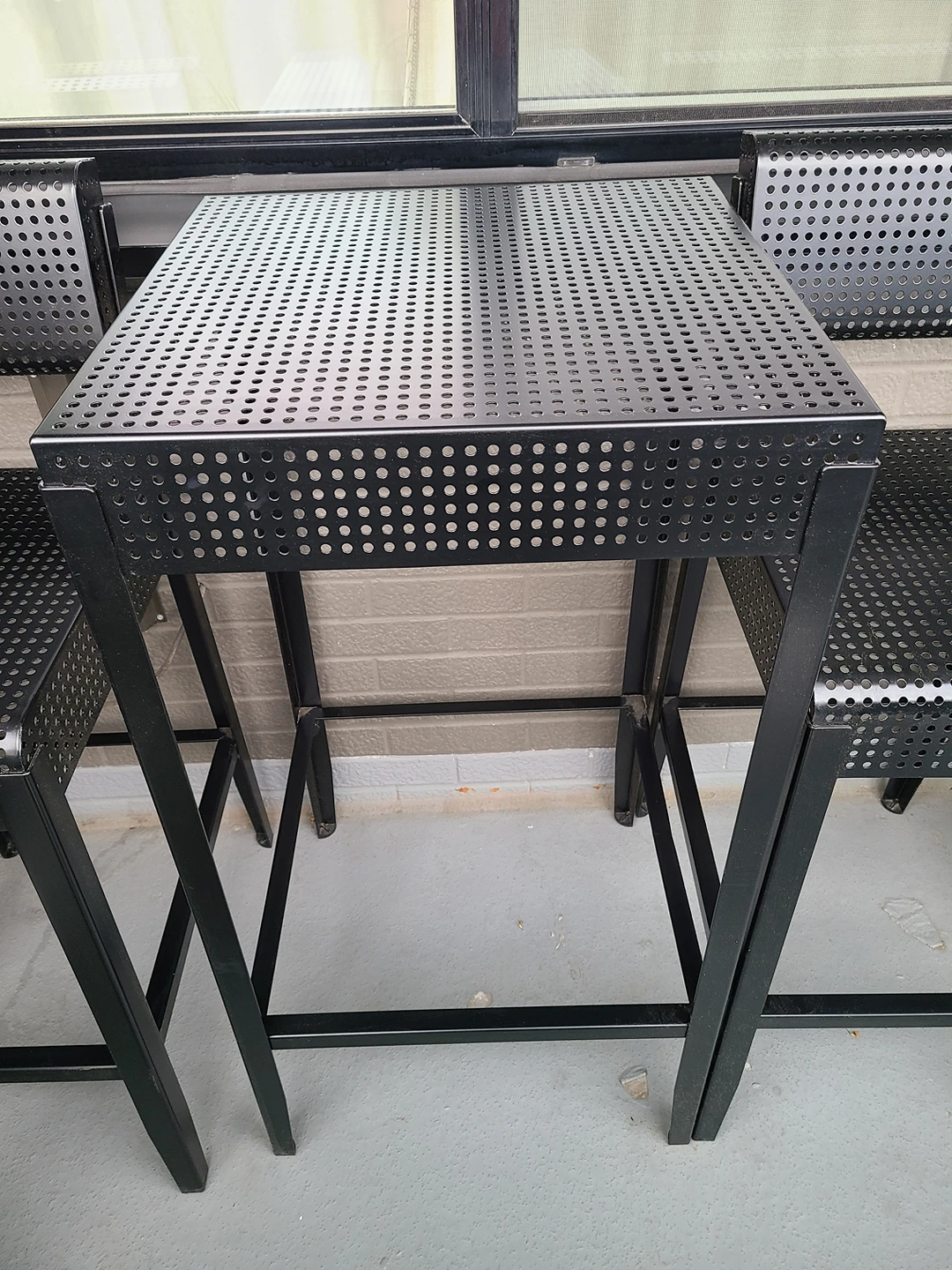 High Chair Metal Patio Set - photo 2