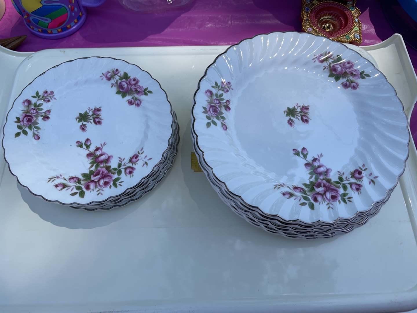 China Dishware (set of 7each) - Vintage 