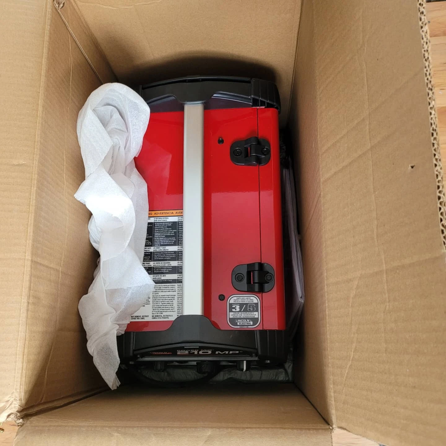 Lincoln Electric Power MIG 210 Multi-purpose Welder image indicator(6)