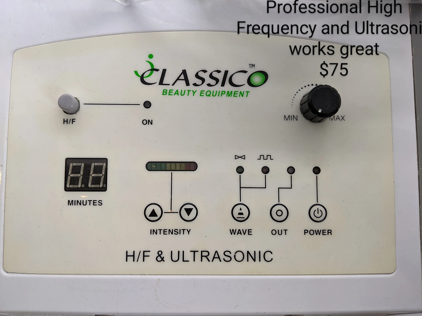 Professional use High Frequency and Ultrasonic machine thumbnail