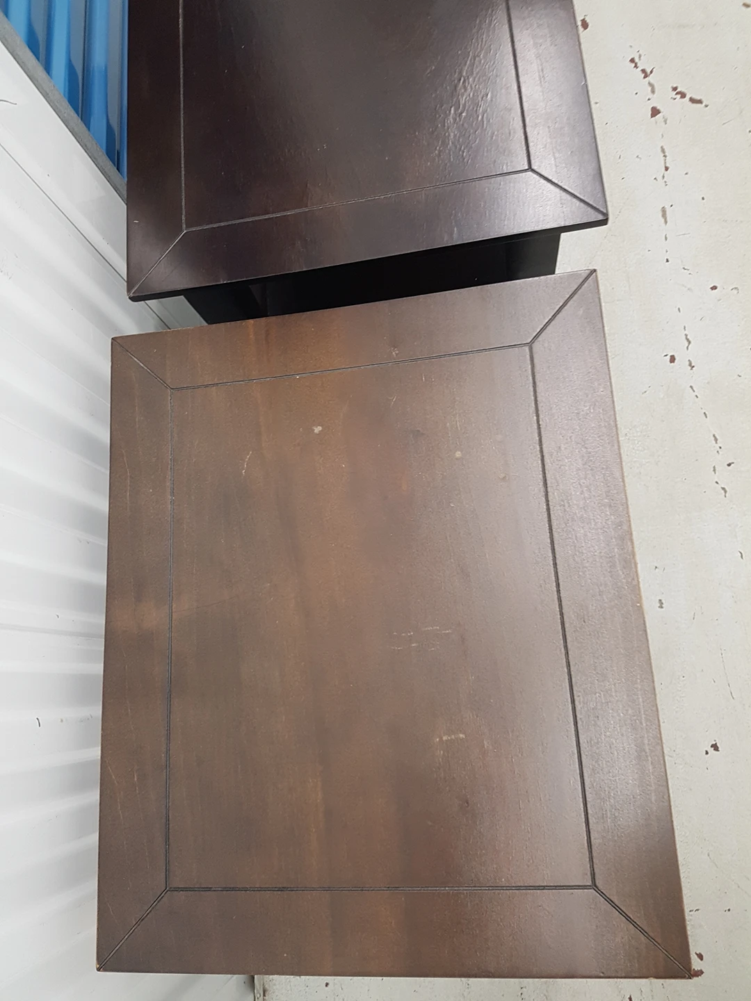 2 Brown Side tables - photo 2
