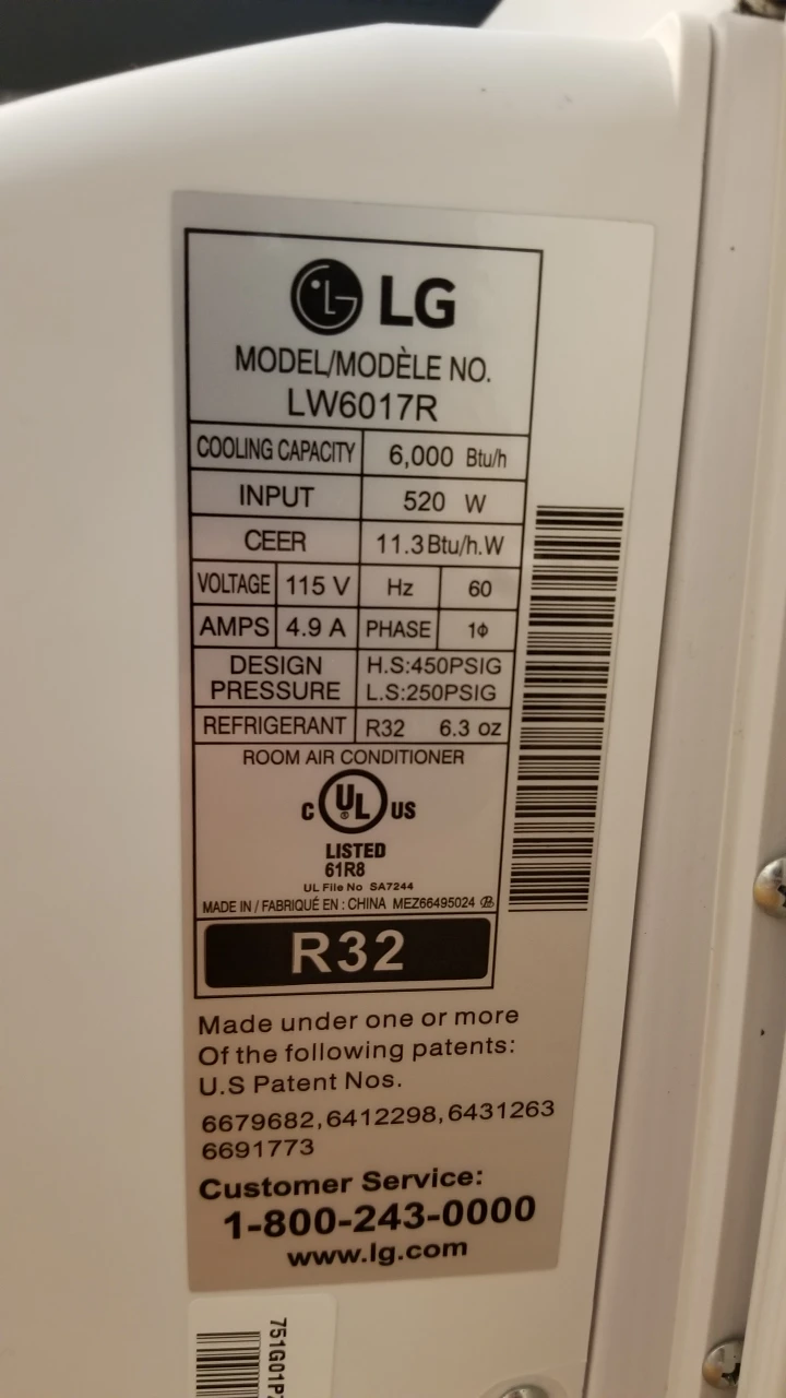 LG 6000 btu wall air conditioner - photo 2