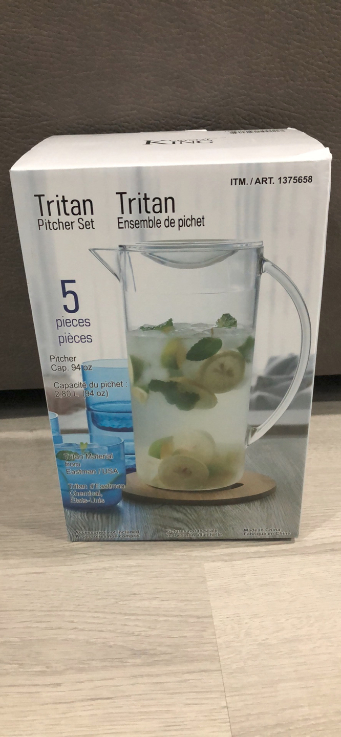 Titan pitcher 5 pieces set new