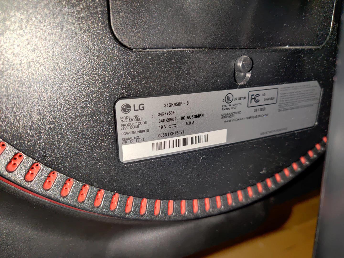 LG 34GK950F Ultrawide Gaming Monitor - photo 3