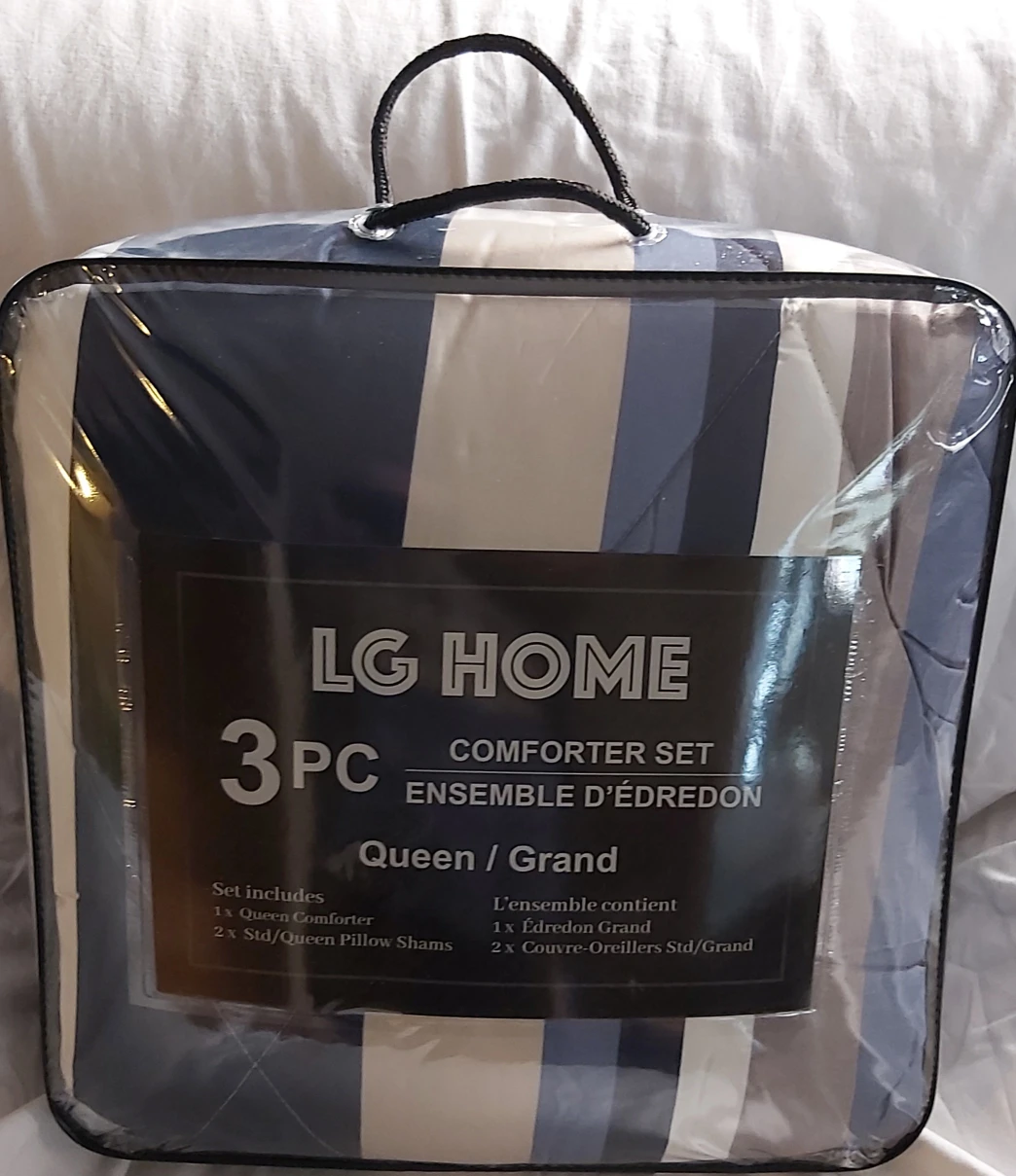 3pc Queen Comforter Set