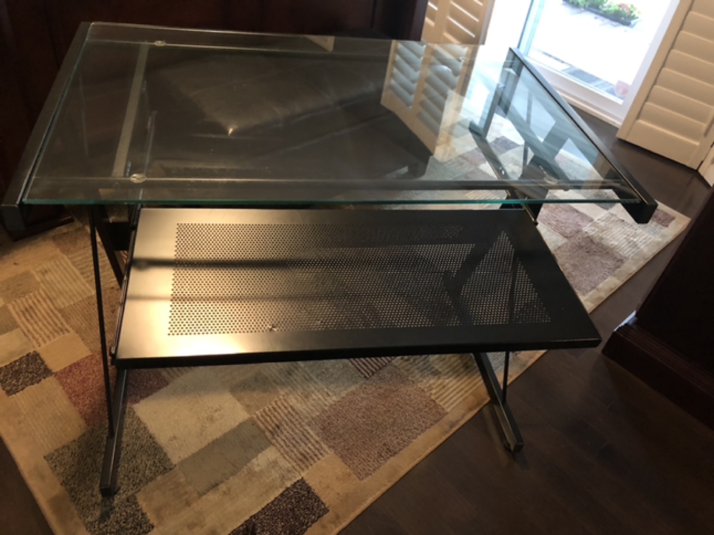 Glass desk - photo 5