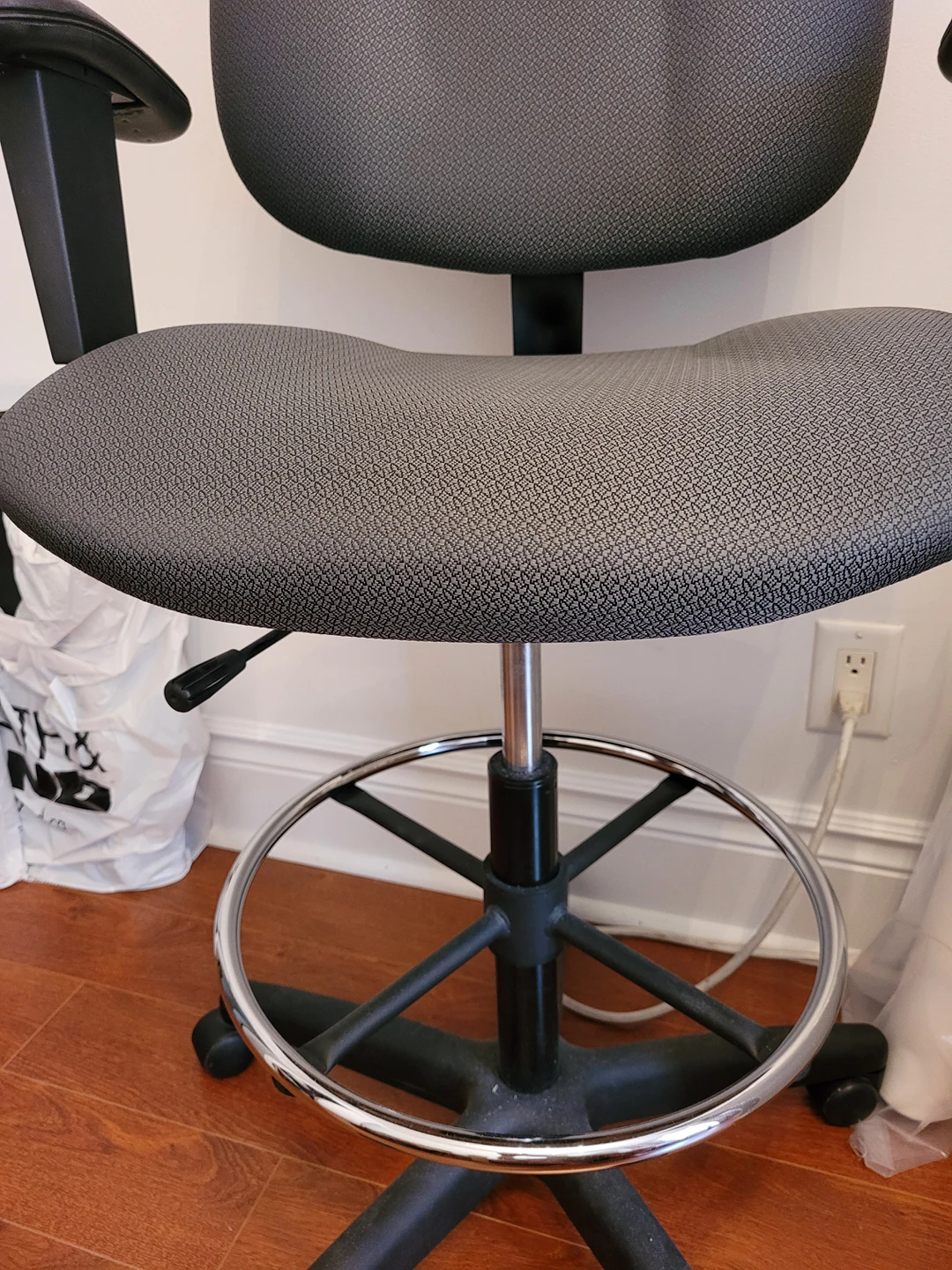 Drafting Chair | with Adjustable Seat Height and Foot Rest  image indicator(4)