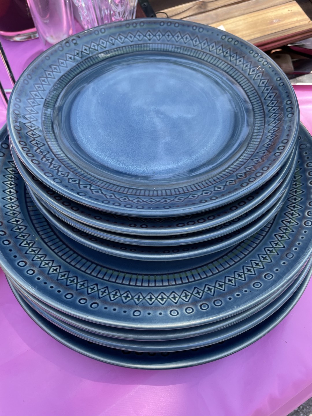 Dinnerware (set of 4) - dinner plates, salad plates, bowls - photo 2