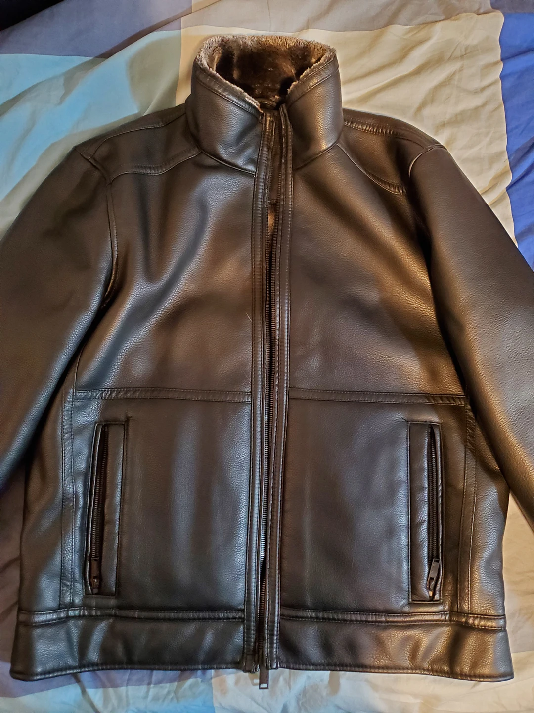 Calvin Klein leather jacket