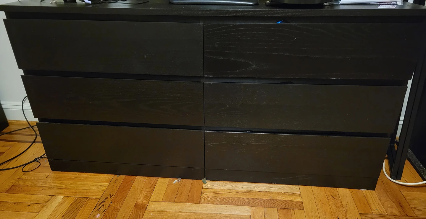 6 drawer dresser