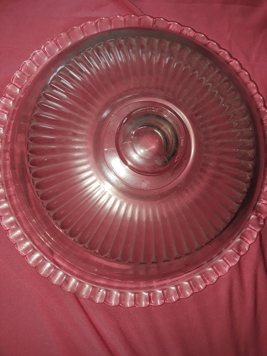 Cake glass with cover image indicator(2)