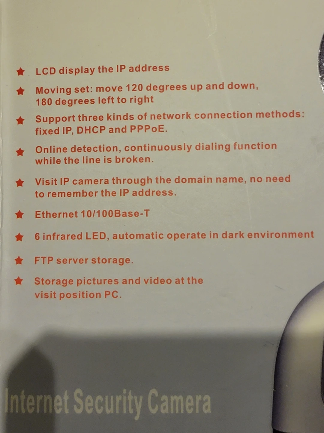 Pan and tilt IP camera #FREE image indicator(4)