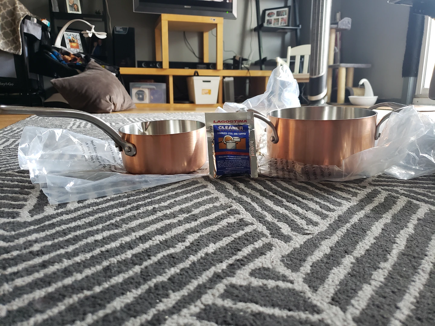 Lagostina Copper pots
