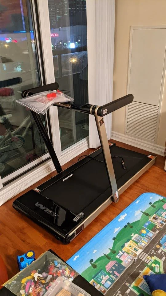 8730G Asuna premium slim folding treadmill with speakers