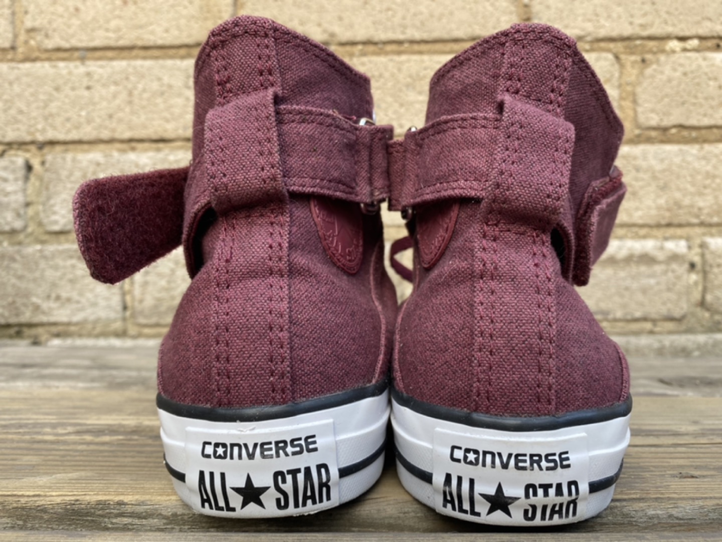 Wine Coloured Converse - Size 36 EUR/5.5 US image indicator(3)