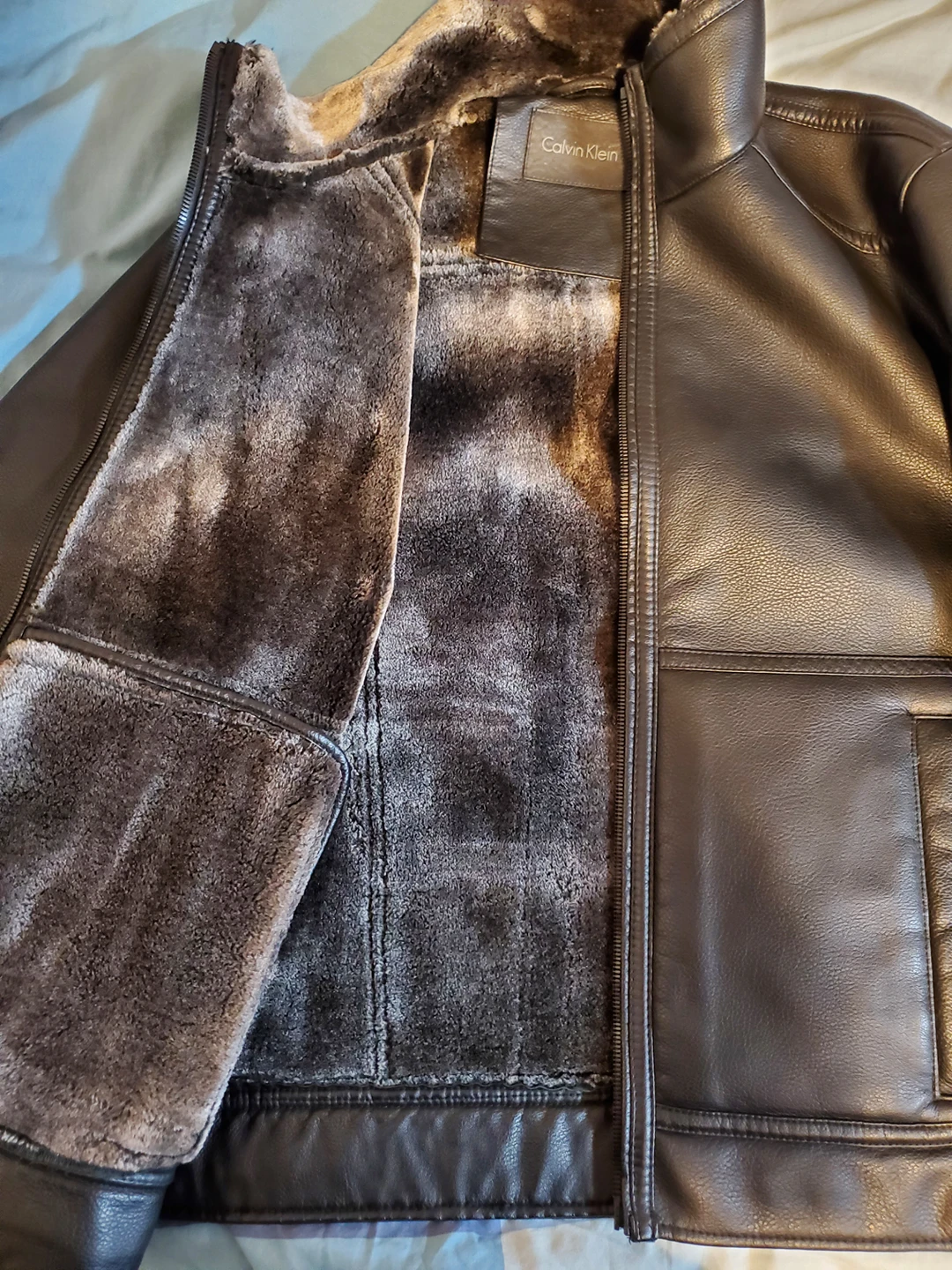 Calvin Klein leather jacket - photo 2