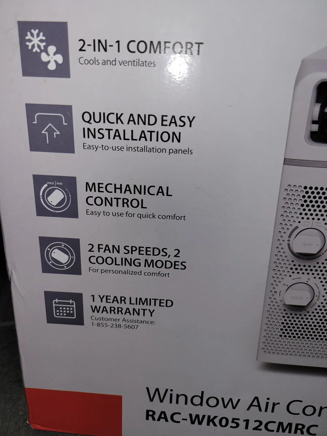 Air Conditioner BNIB image indicator(3)