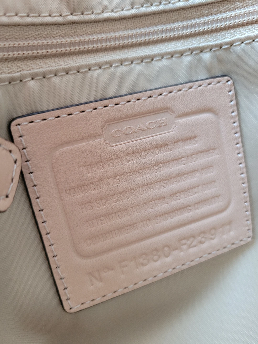 All leather coach bag image indicator(5)