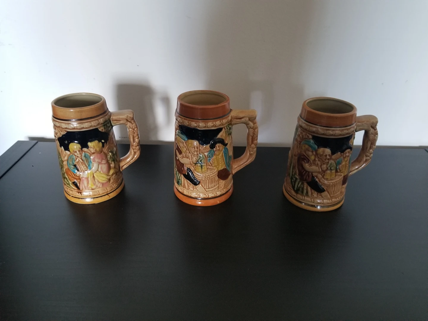 Ceramic beer mugs made in Japan