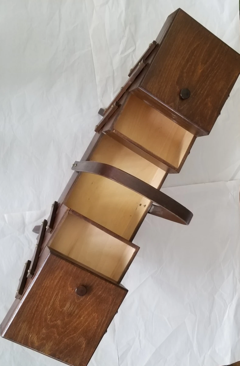 Vintage sewing storage. image indicator(3)