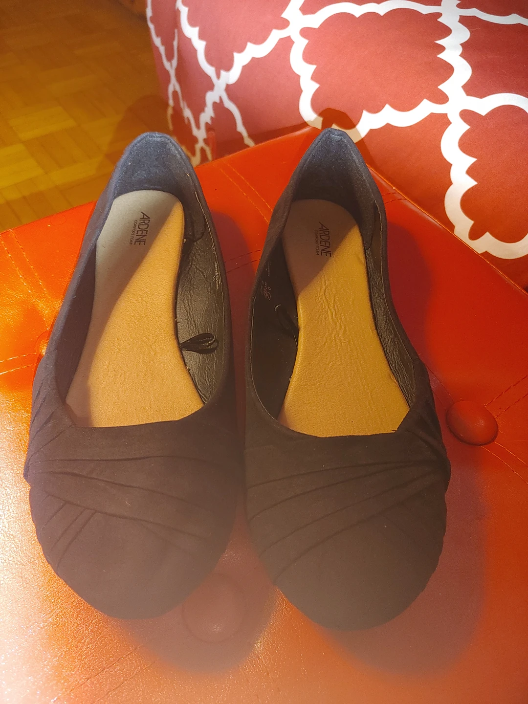 ARDENE BLACK FLATS SIZE 10 thumbnail