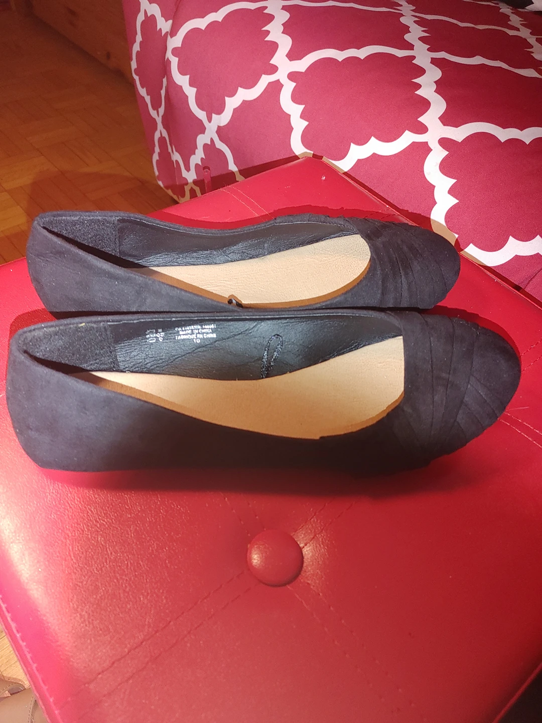 ARDENE BLACK FLATS SIZE 10 - photo 2