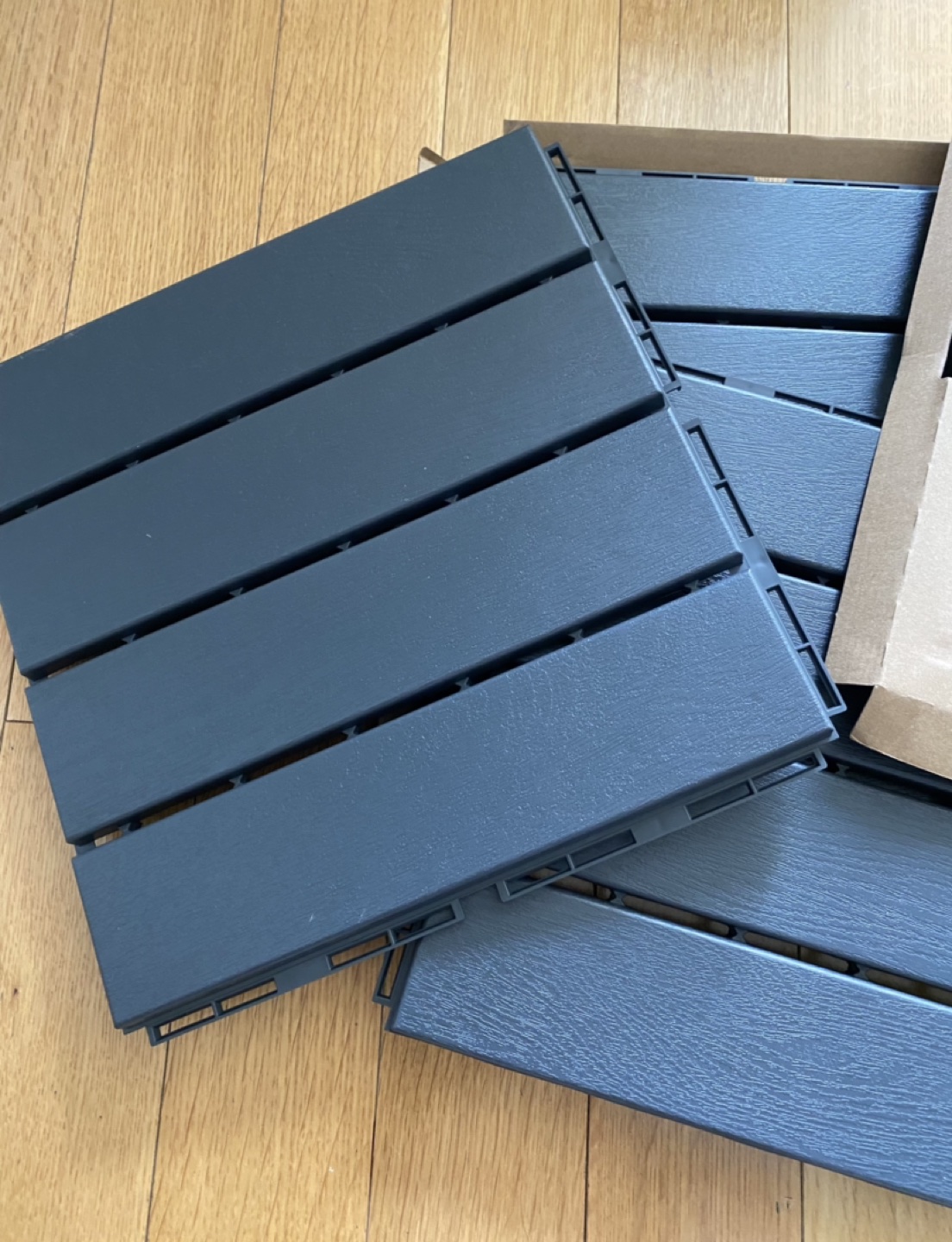 Brand New 3 IKEA Runnen Dark Gray Tiles thumbnail
