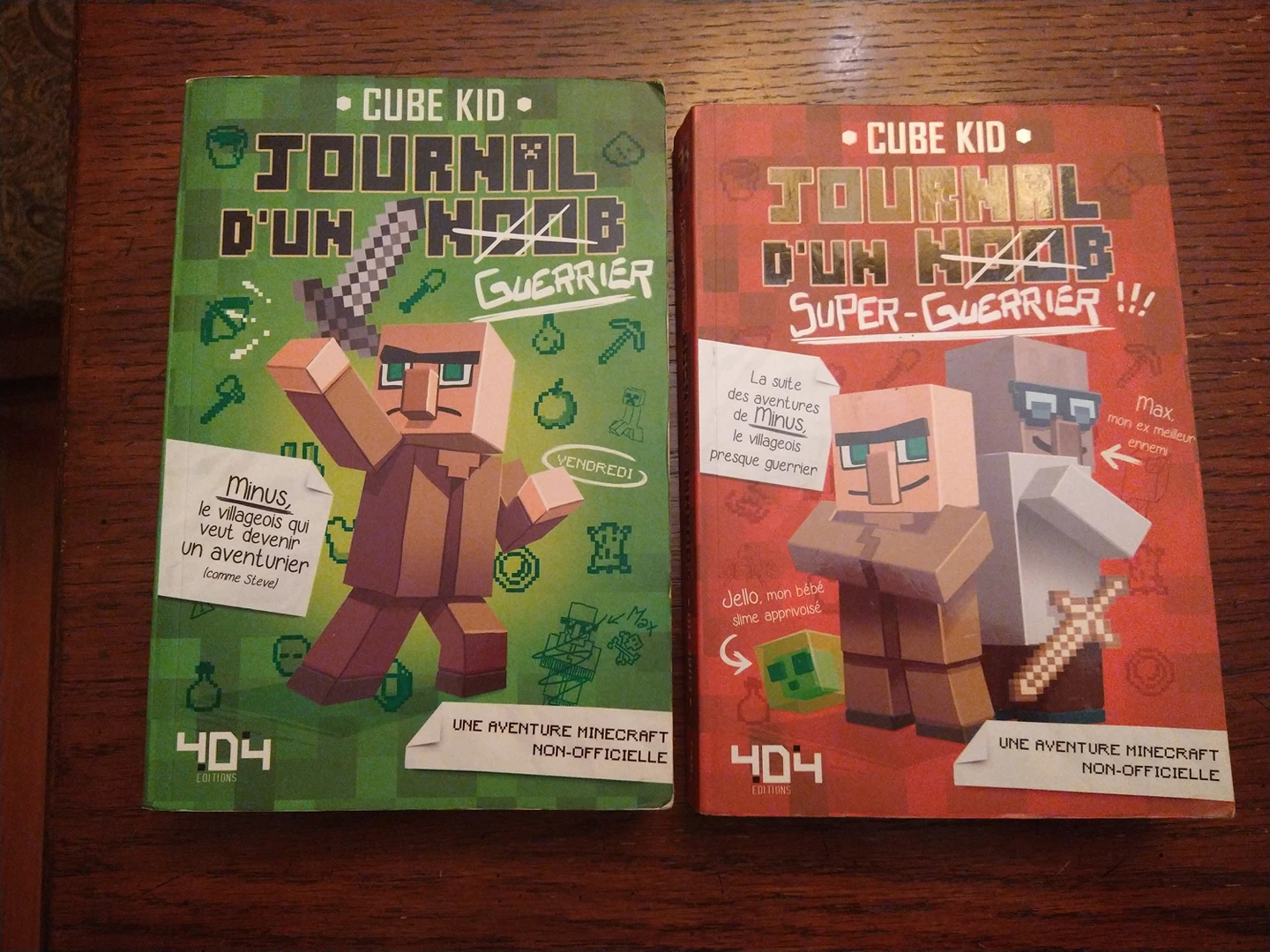 Livres en français: Journal d'un Noob (Minecraft)