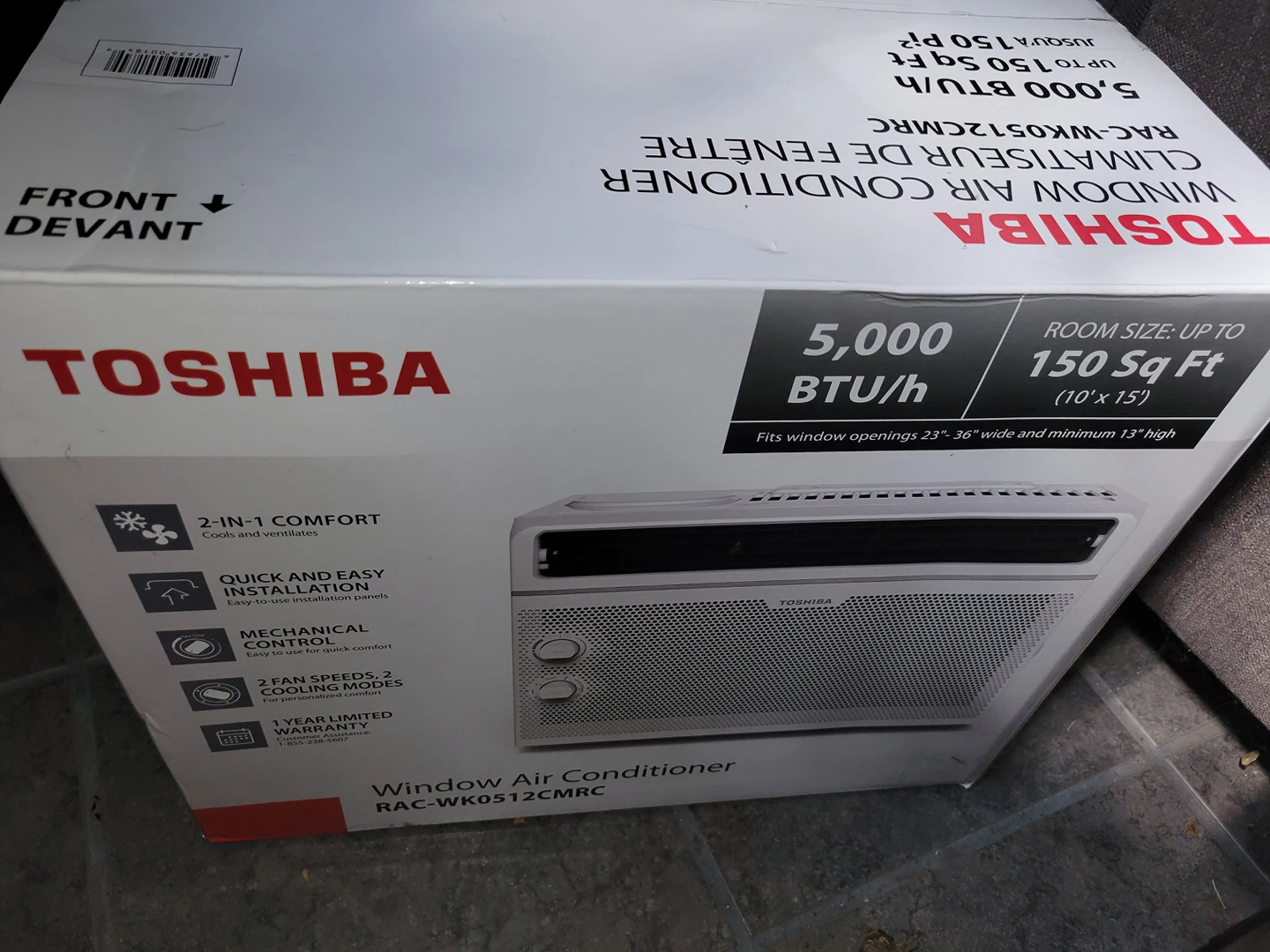 Air Conditioner BNIB image indicator(4)