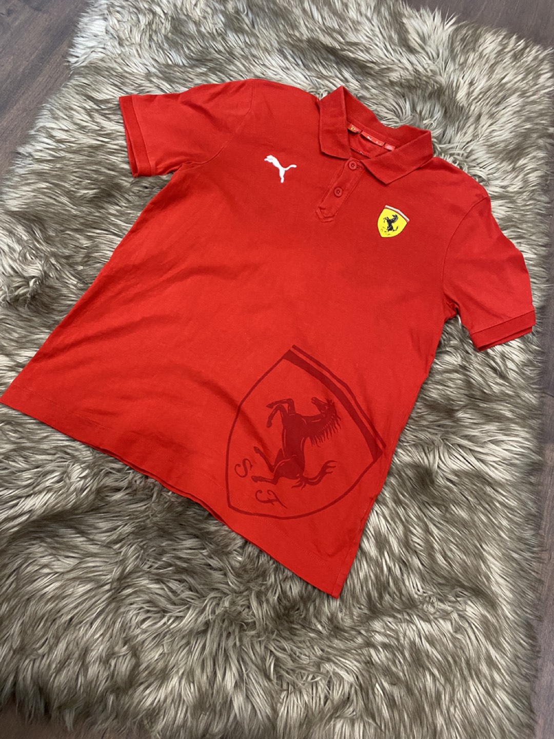 Scuderia Ferrari Puma Men's Polo Size S thumbnail