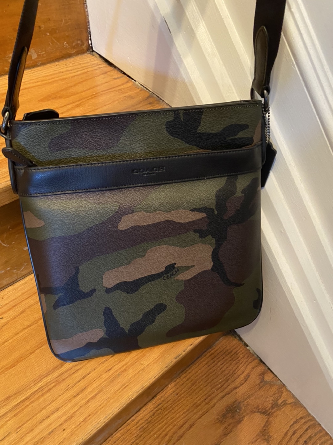 Coach Cross Body Camo Satchel