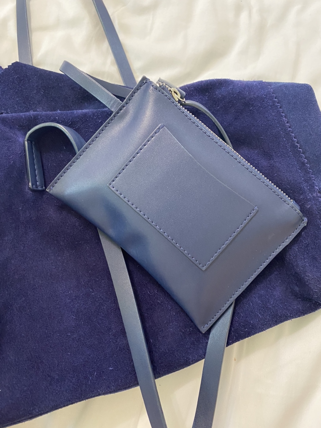 Blue tote bag ZARA - photo 2