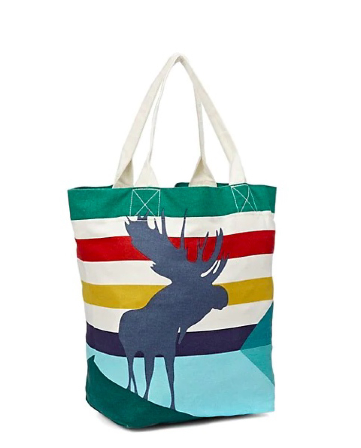 HBC Stripes Charles Pachter Canvas Tote thumbnail