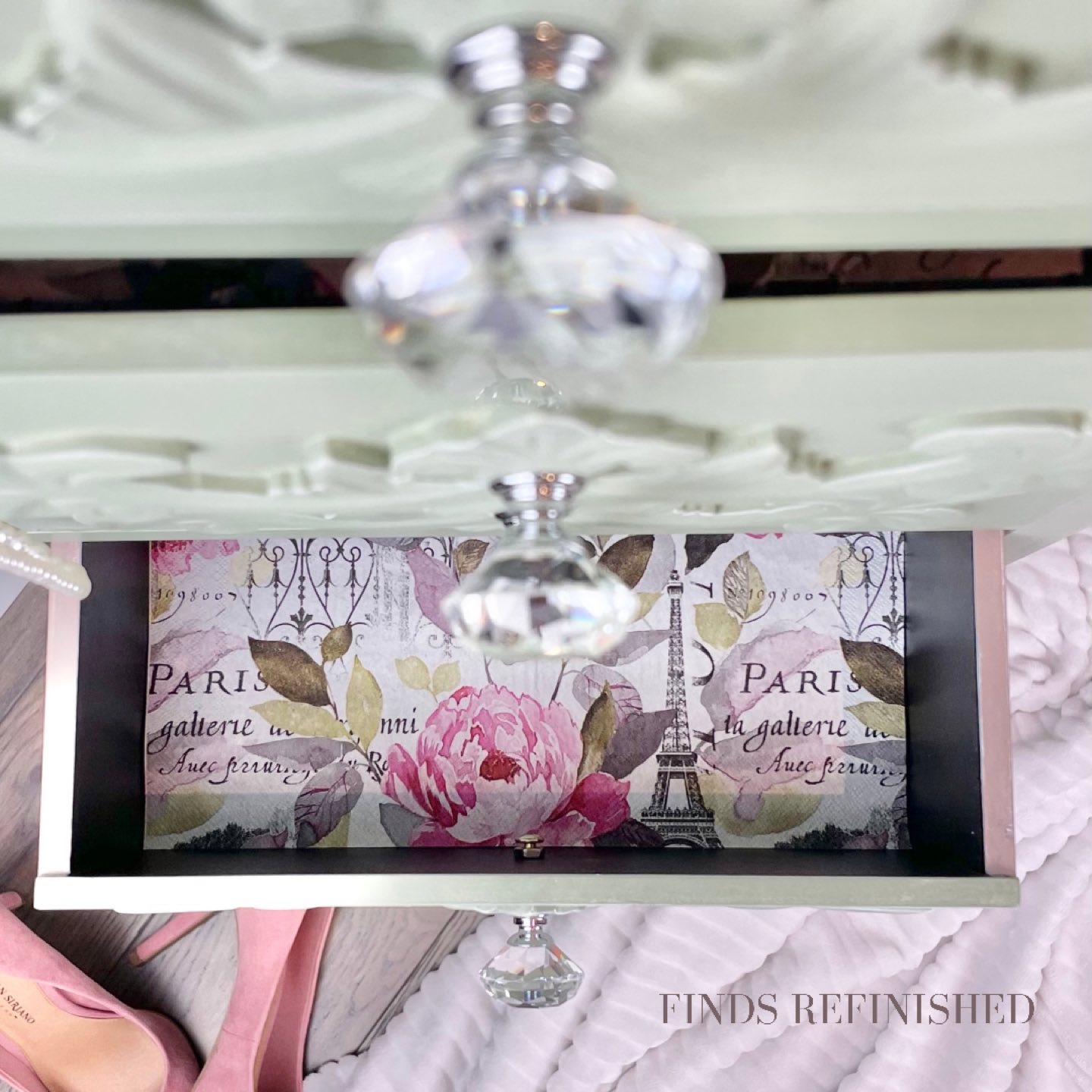 Refinished Jewelry Chest/ makeup chest - photo 5