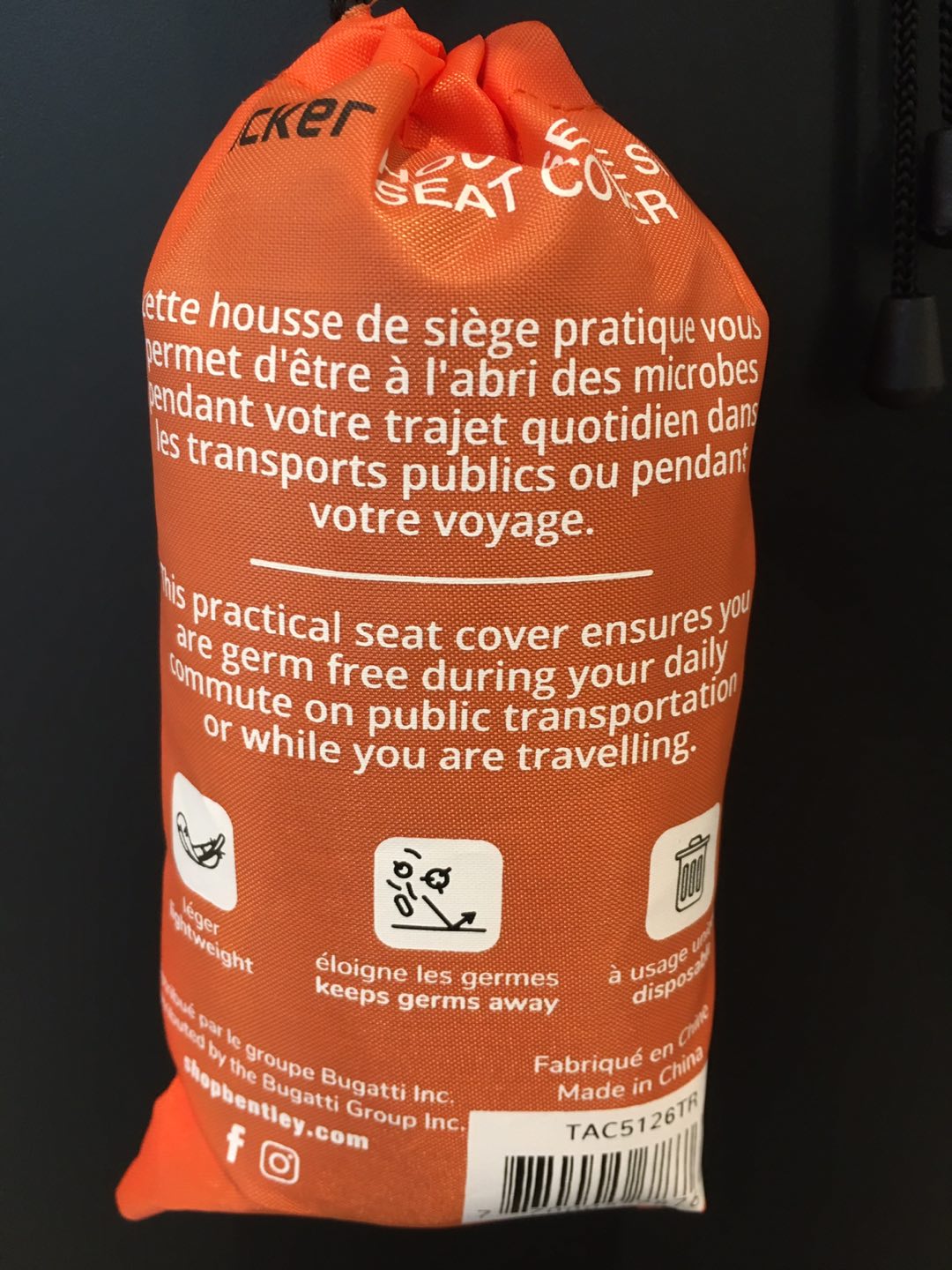 NEW Travel Flight Seat Cover image indicator(3)