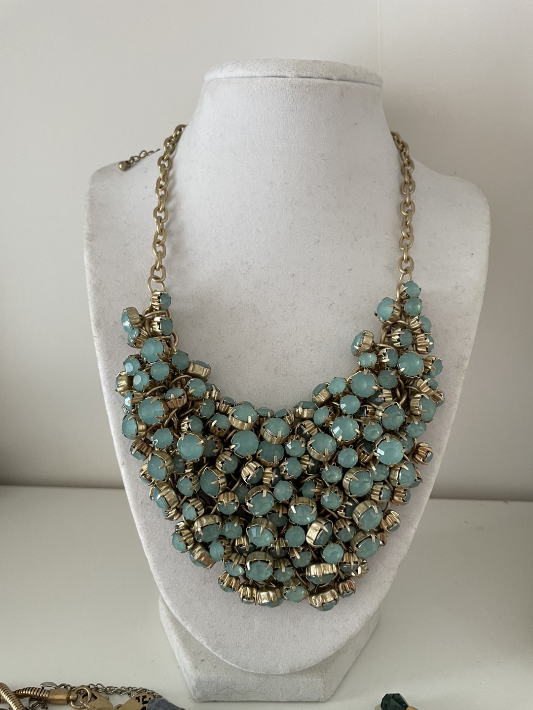 Turquoise coloured necklace  thumbnail