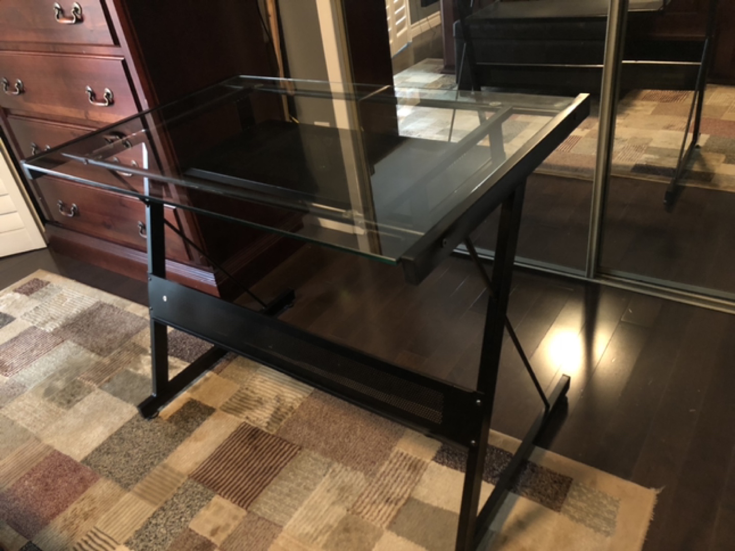 Glass desk - photo 4