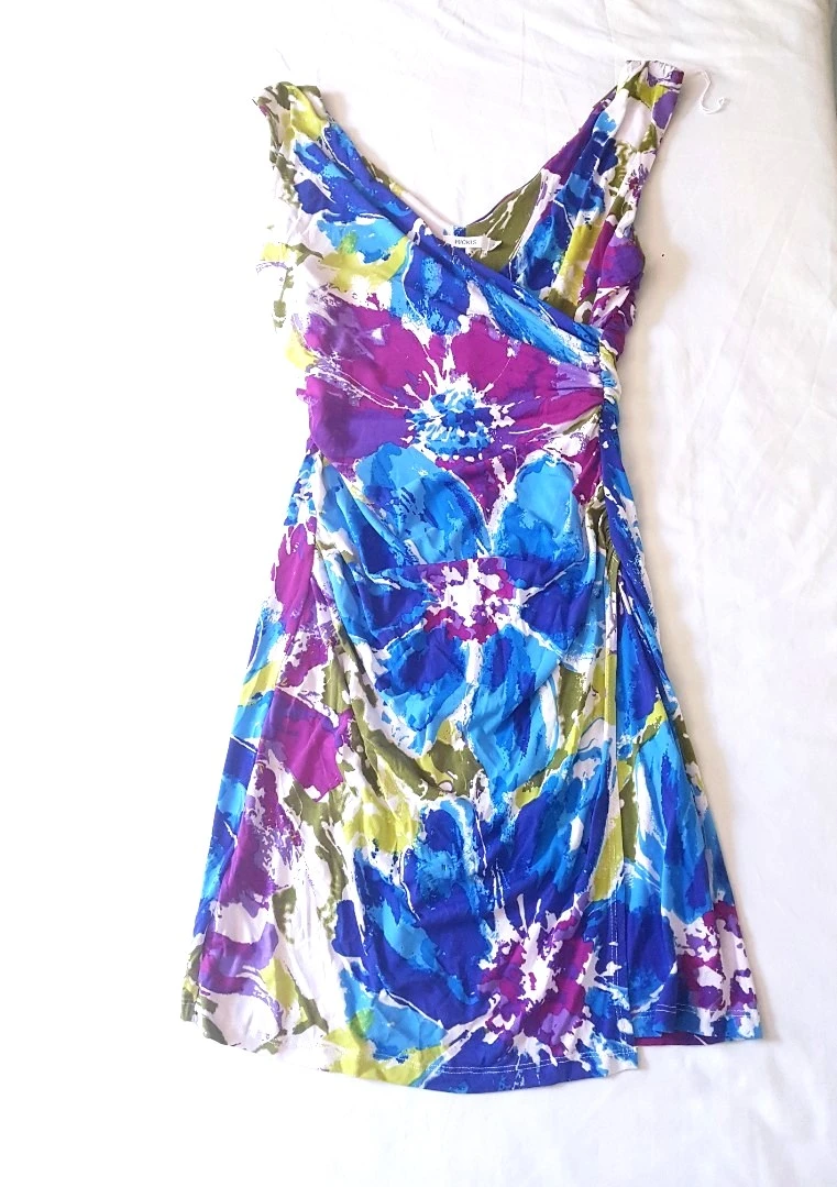 Summer crossover sleeveless dress