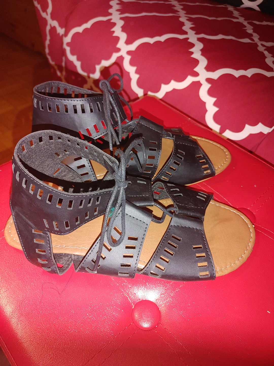 Black flat sandals (Ardene) - photo 2