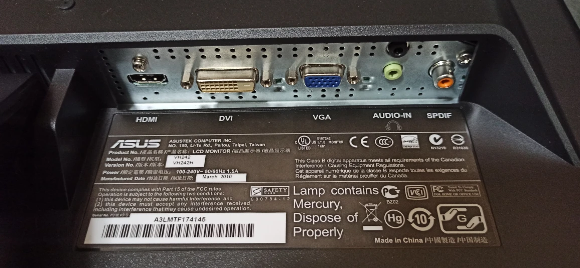 Asus 24inch monitor - photo 3