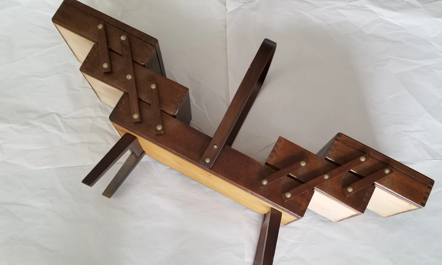 Vintage sewing storage. image indicator(2)