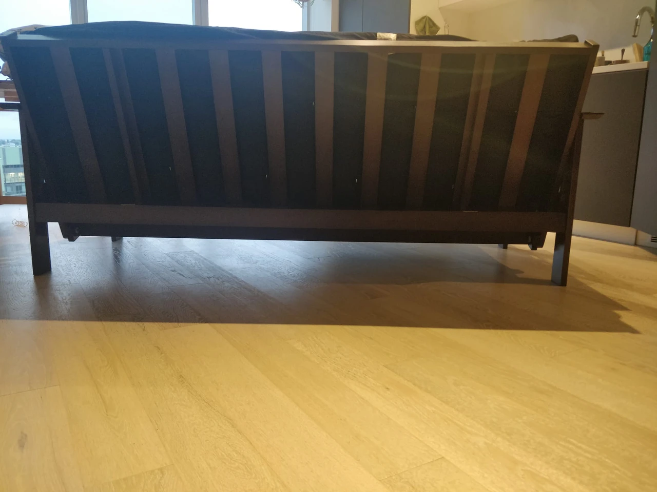 Beautiful wooden Futon convertible to a bed - photo 5