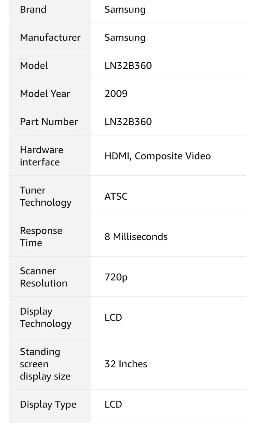 Samsung 32" tv - photo 3
