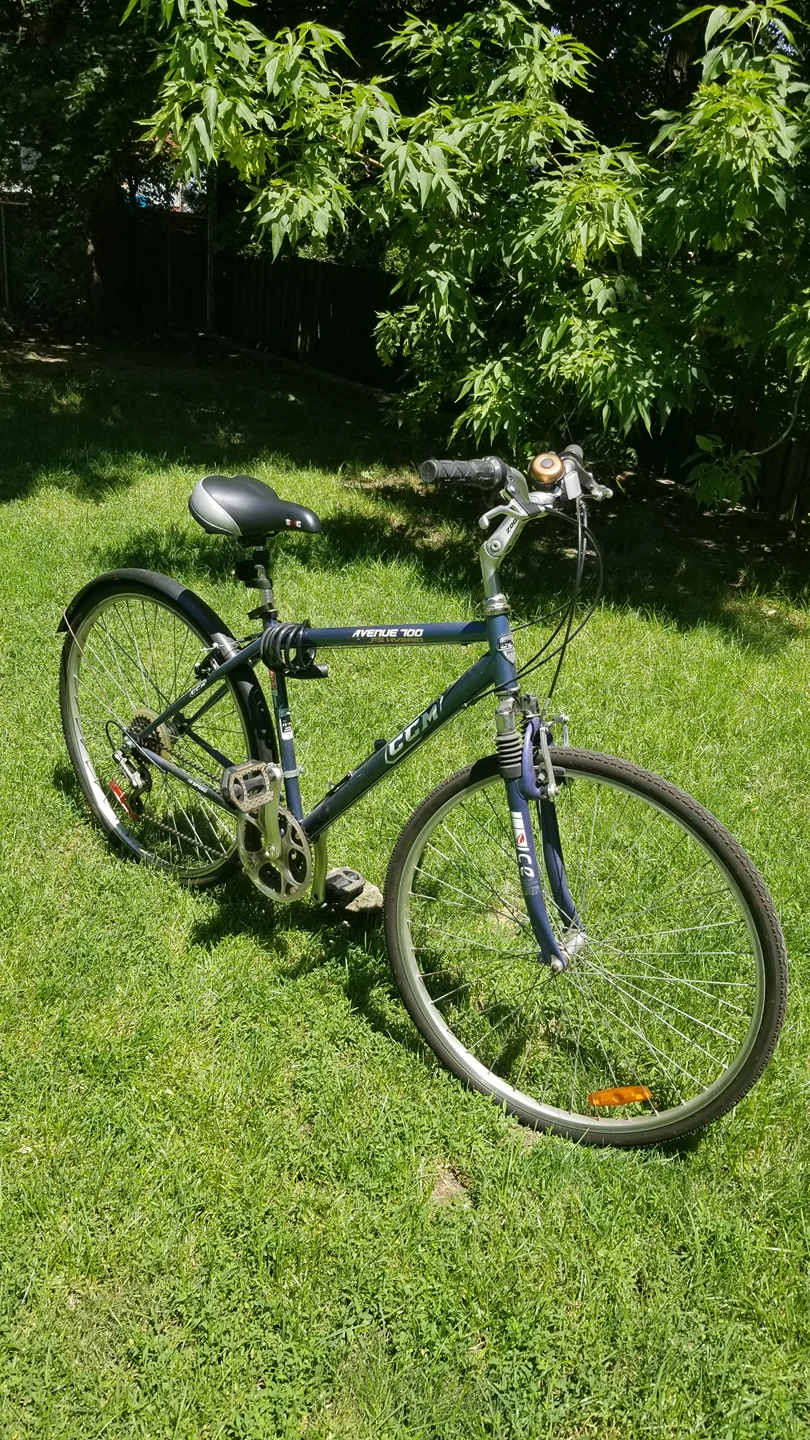 Large frame hybrid bike. 5"8 and taller.