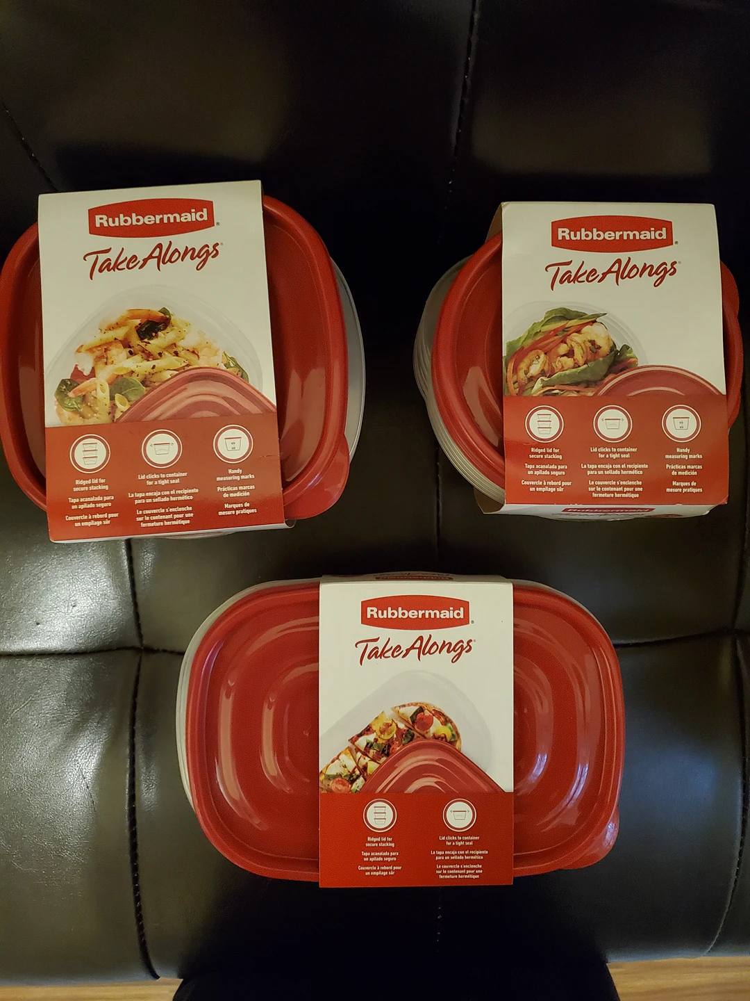 Brand new containers $3 per pk thumbnail